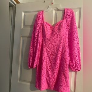 Pink Lilly Pulitzer size 2 sheath dress